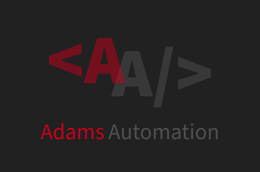 Adams Automation — Siemens PLC & SCADA Specialist